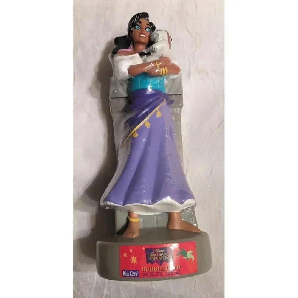 NOS Disney Esmeralda Bubble Bath Hunchback Of Notre Dame Figure KidCare The Goat